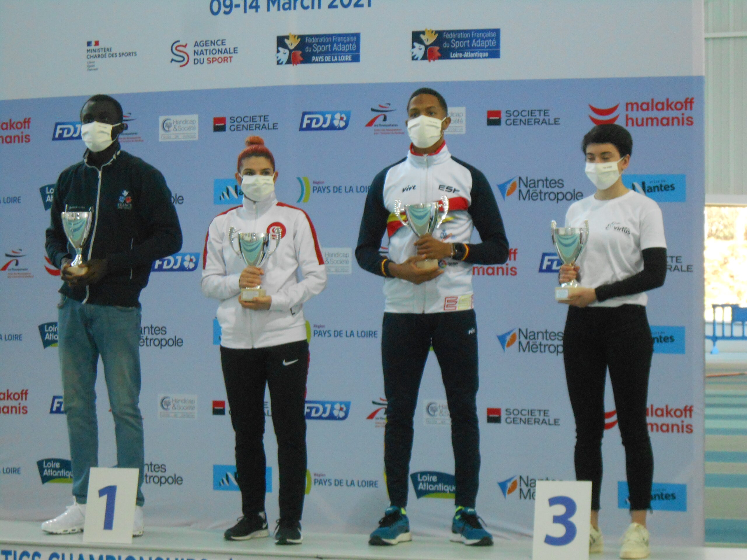 Un podium de haut niveau podium des meilleures perfs individuelles