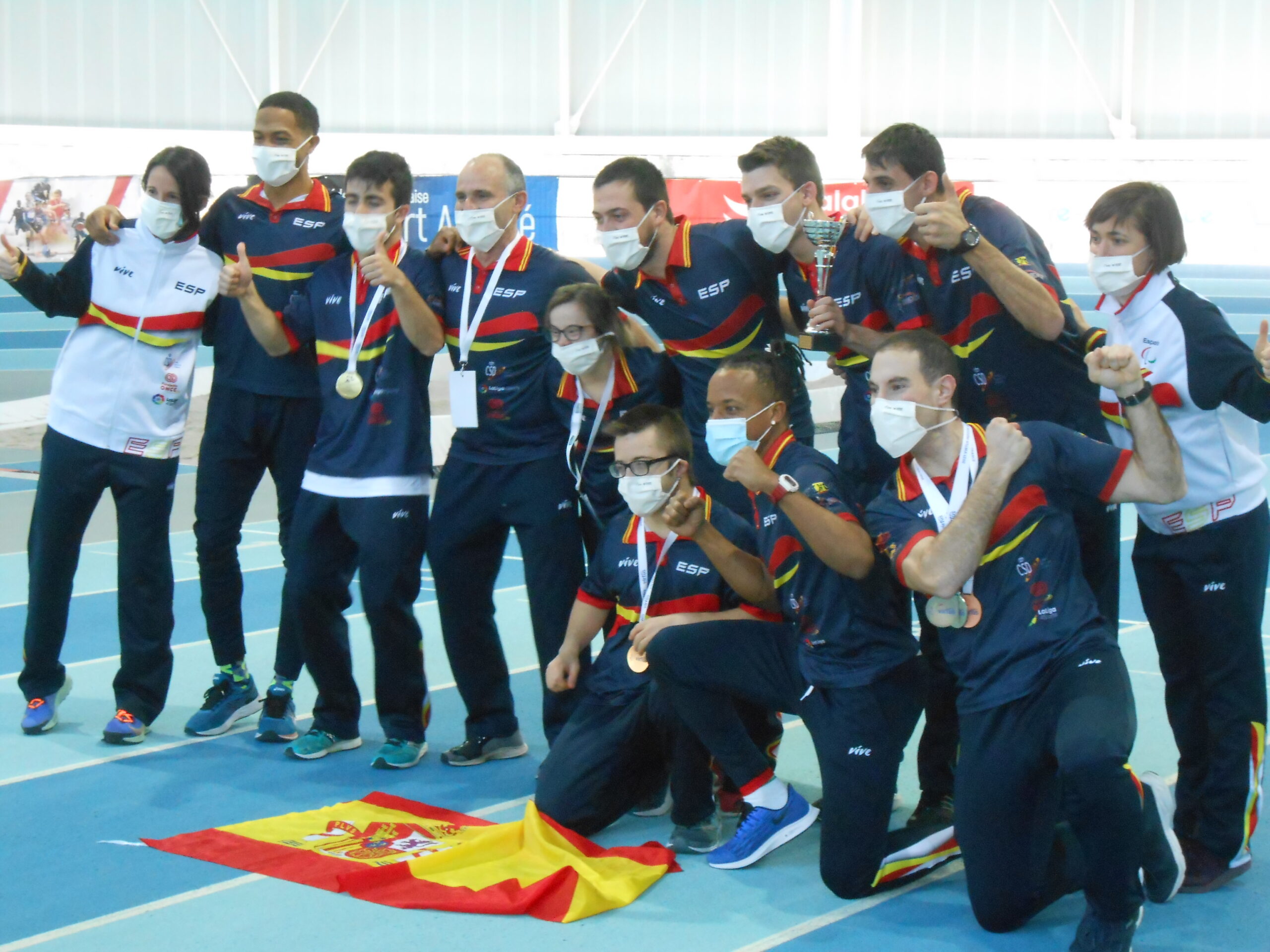 viva Espana !!!!! LA DELEGATION ESPAGNOLE