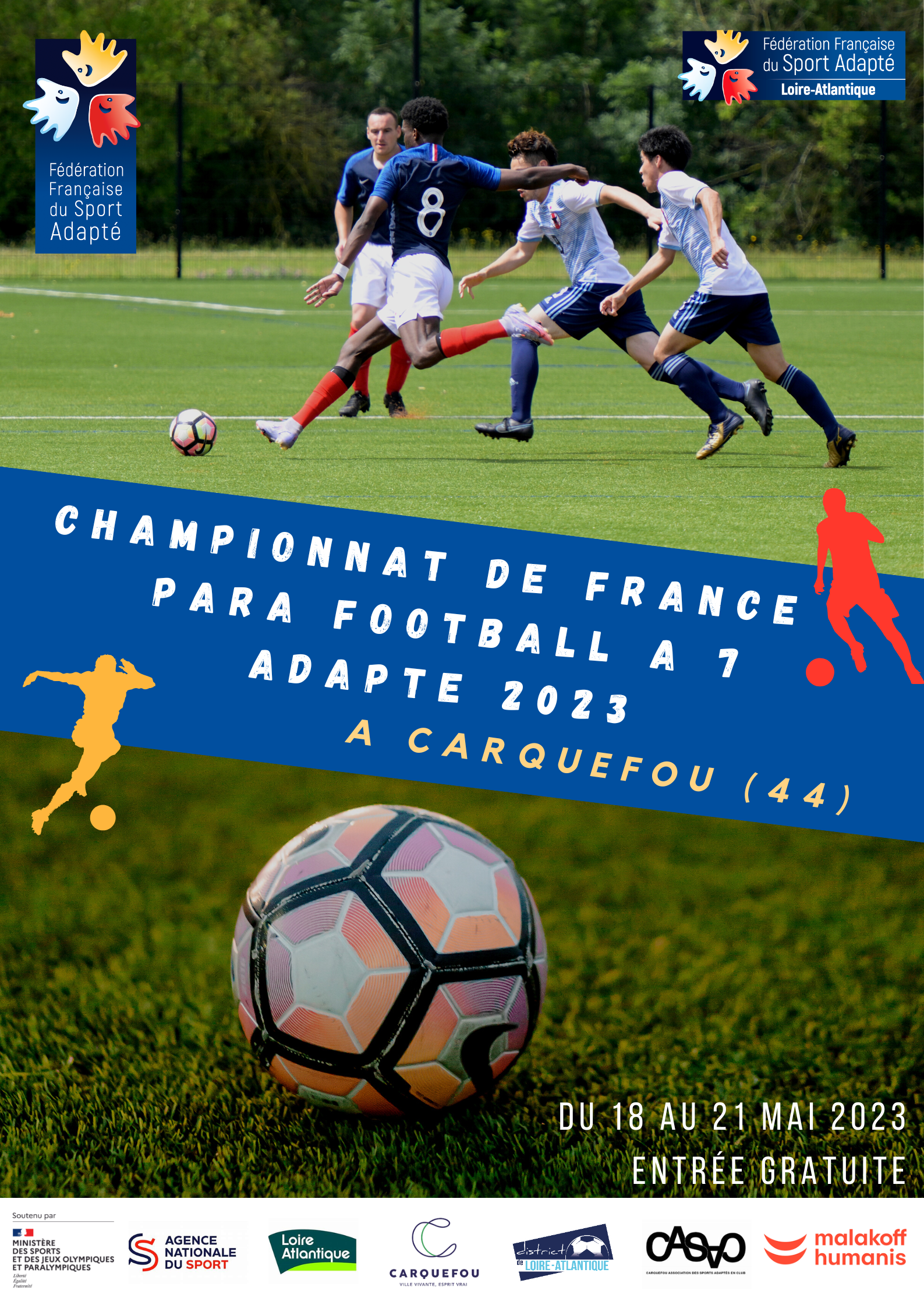 Affiche Championnat de France de Foot (1)